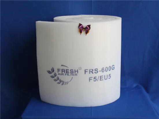 High Quality Filter F5 Clean Air Filtration Paint Booth Filters Polyester Spray Booth Ceiling Filter Material